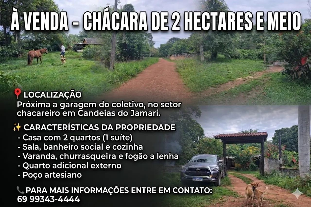 Vendo chácara 