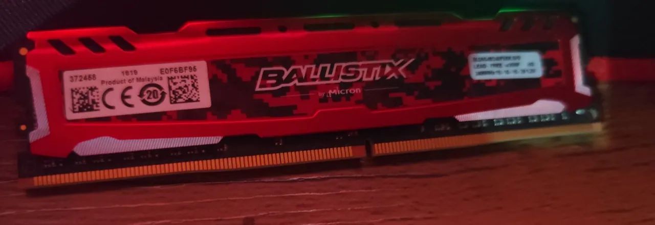 Memória Ram 8GB Ballistix65704297496322120