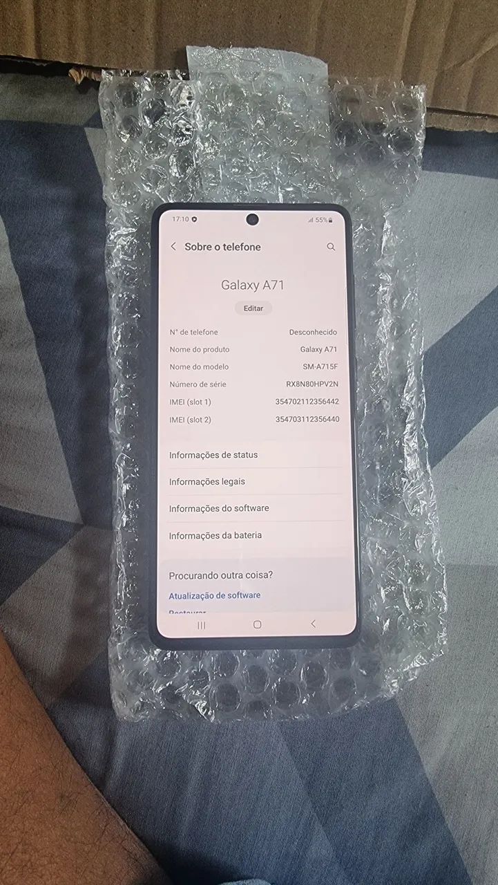 Samsung a71 128gb 6 ram , perfeito  - Foto 4