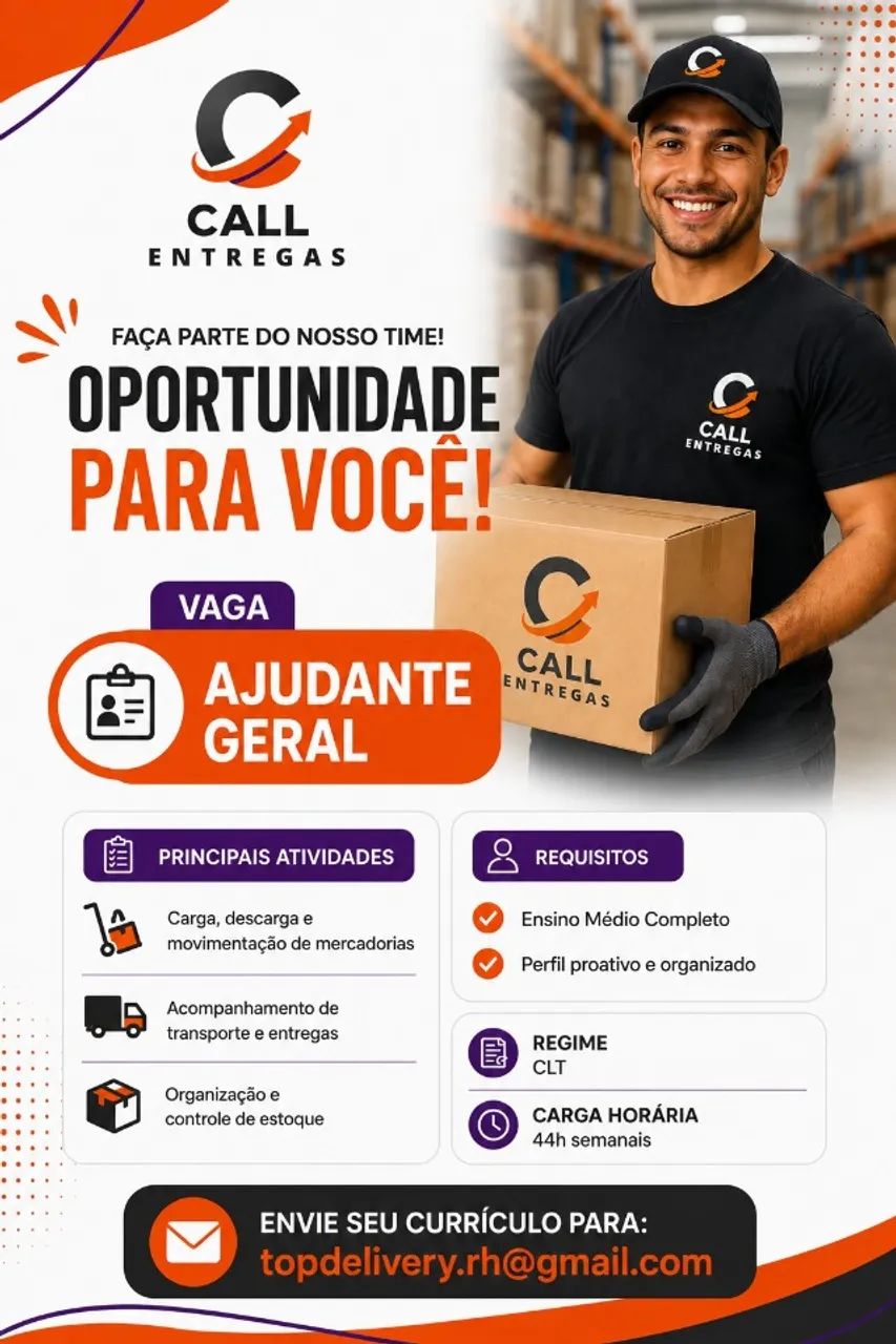 ajudante de carga e descarga
