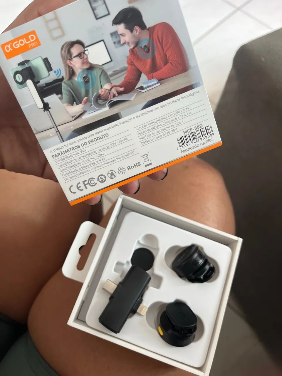 Microfone novo