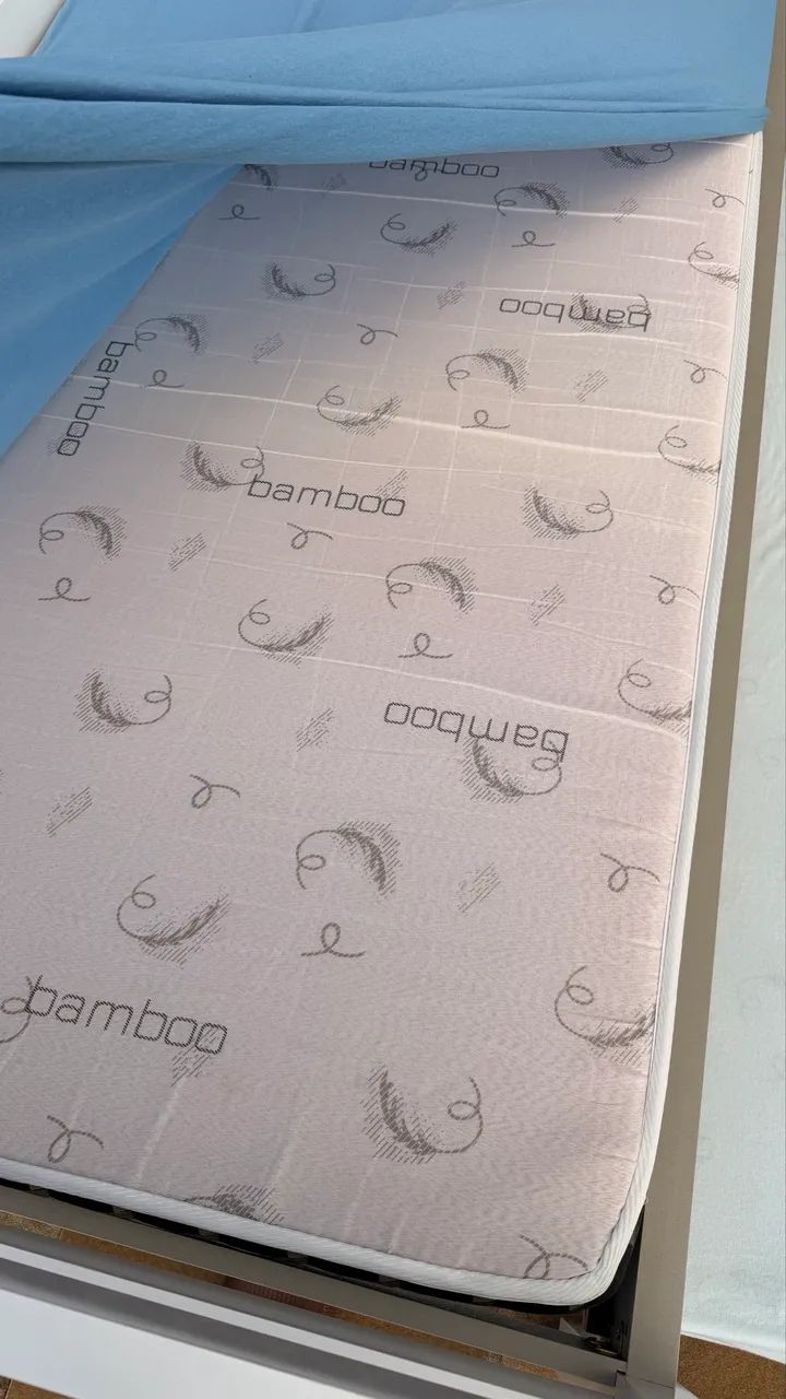 Cama solteiro com bi cama com 2 colchões  - Foto 4