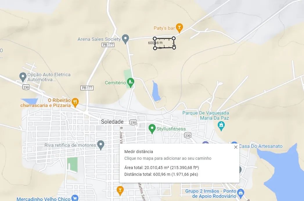 Terreno em área privilegiada em Soledade - PB - Foto 2