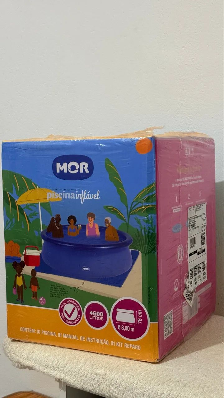 Mor - Piscina Inflável 4.600 Litros