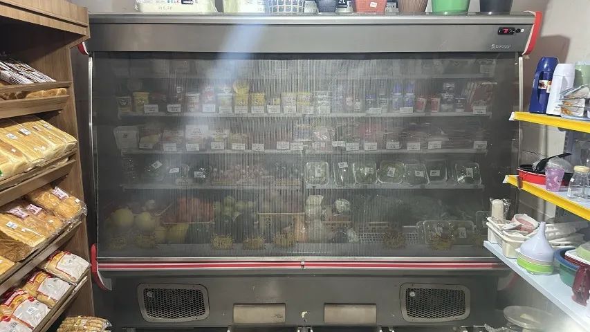 Ilha refrigerada aberta  - Foto 2