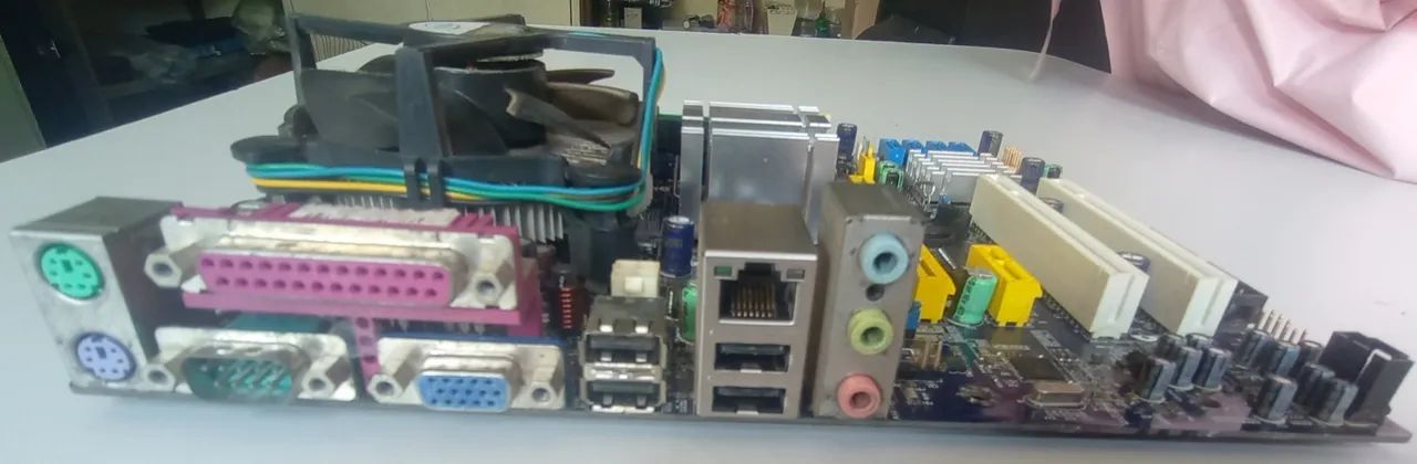 placa mãe antigo para computador fox N15235 - Foto 2