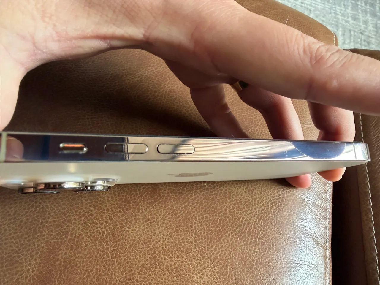 iPhone 14 Pro 128Gb Titânio Natural (Natural Titanium) - Foto 3