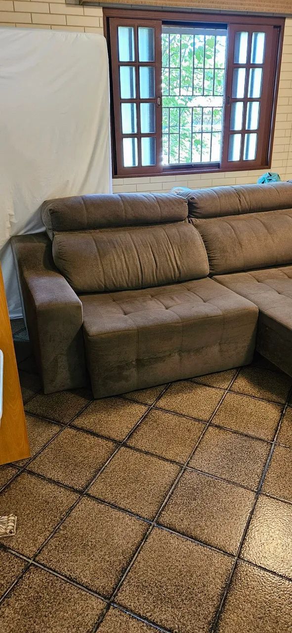 Sofa grande 6 lugares retratil em 3 módulos  - Foto 4