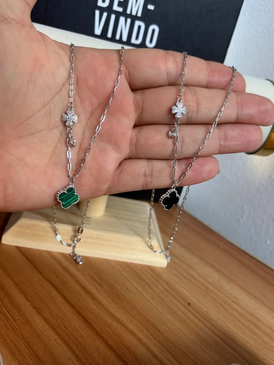 Colar prata 925 legítima 