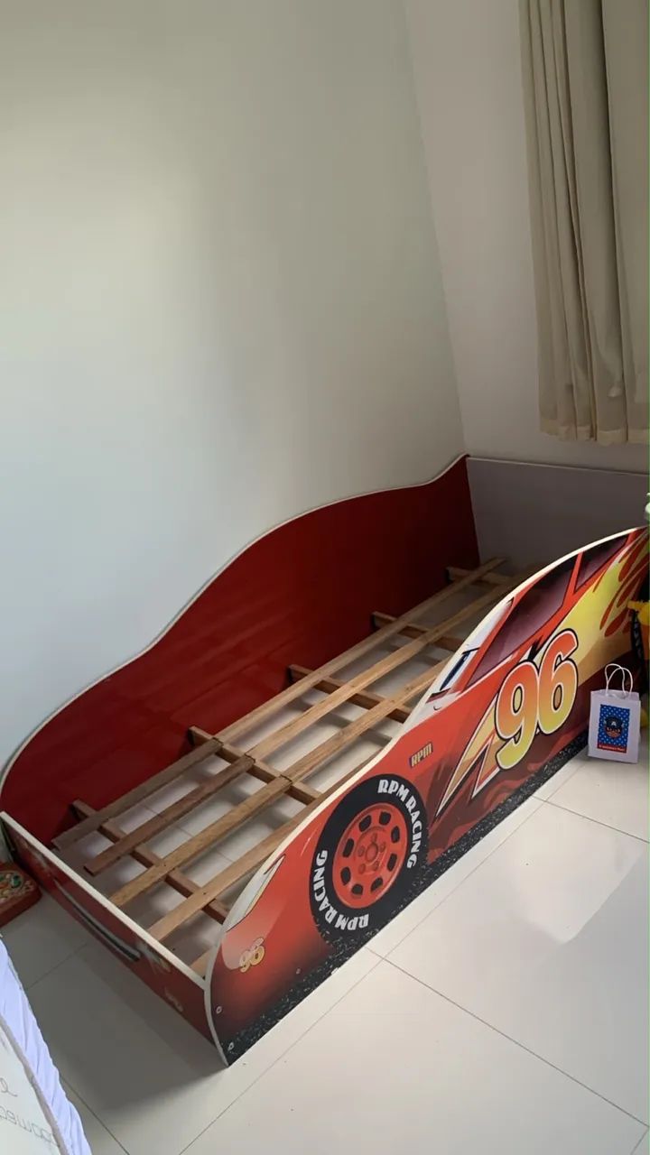 Cama carros infantil 