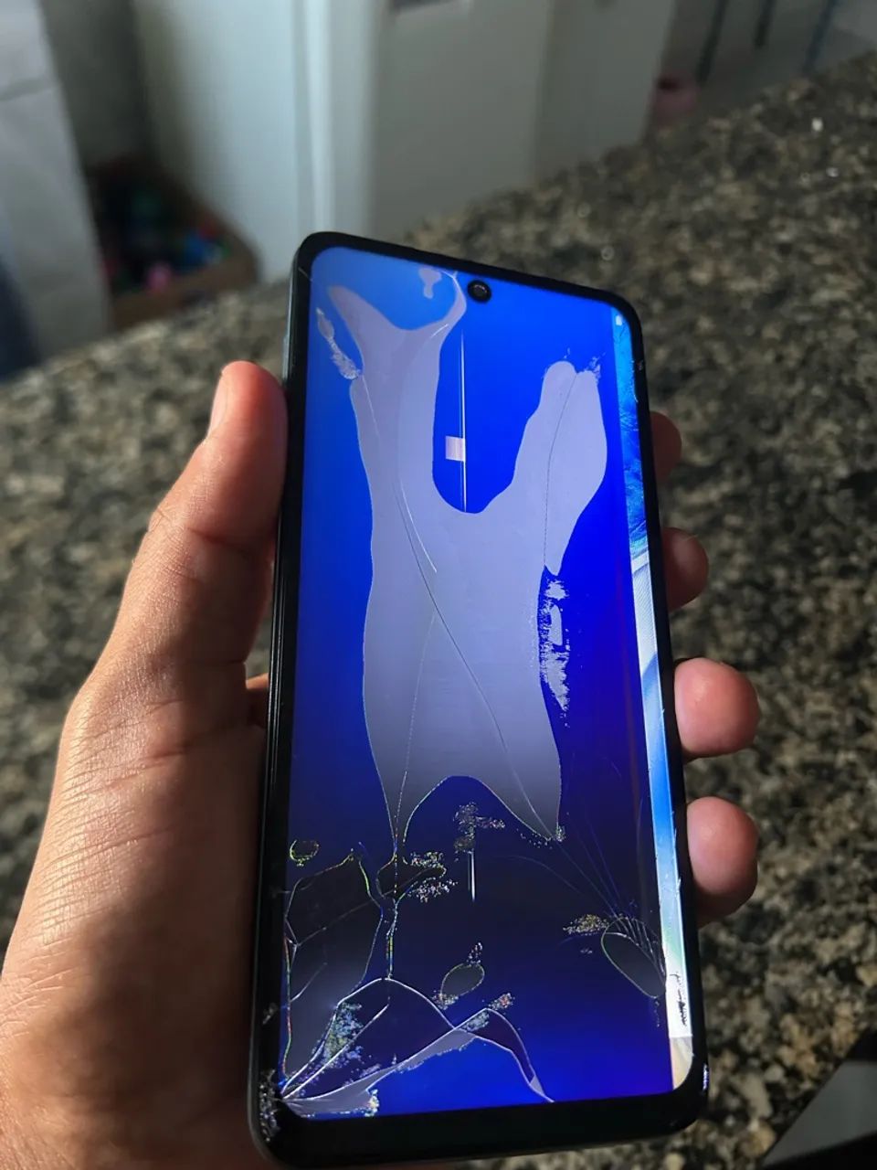Celular Moto G tela queimada  - Foto 2