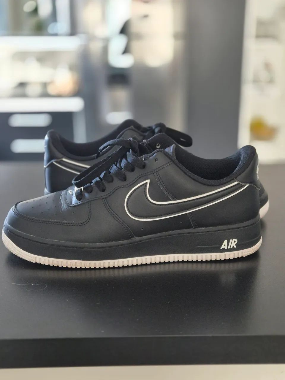Air Force 1 Black White  - Foto 4
