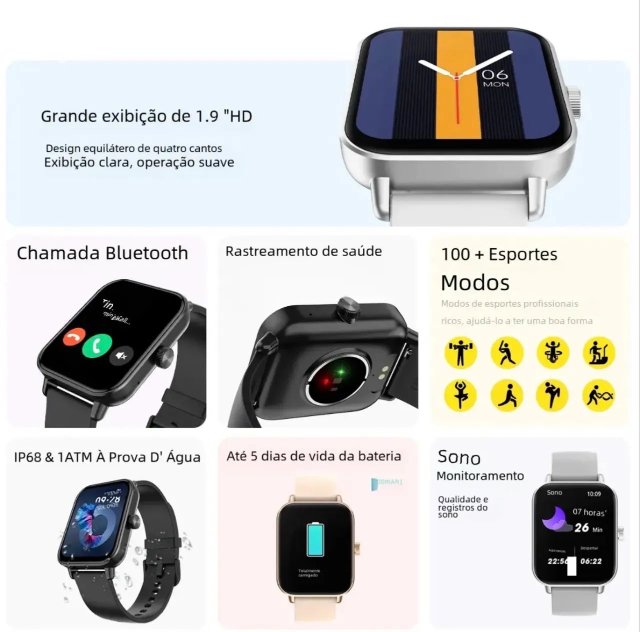 Smartwatch Colmi P81 - Foto 3