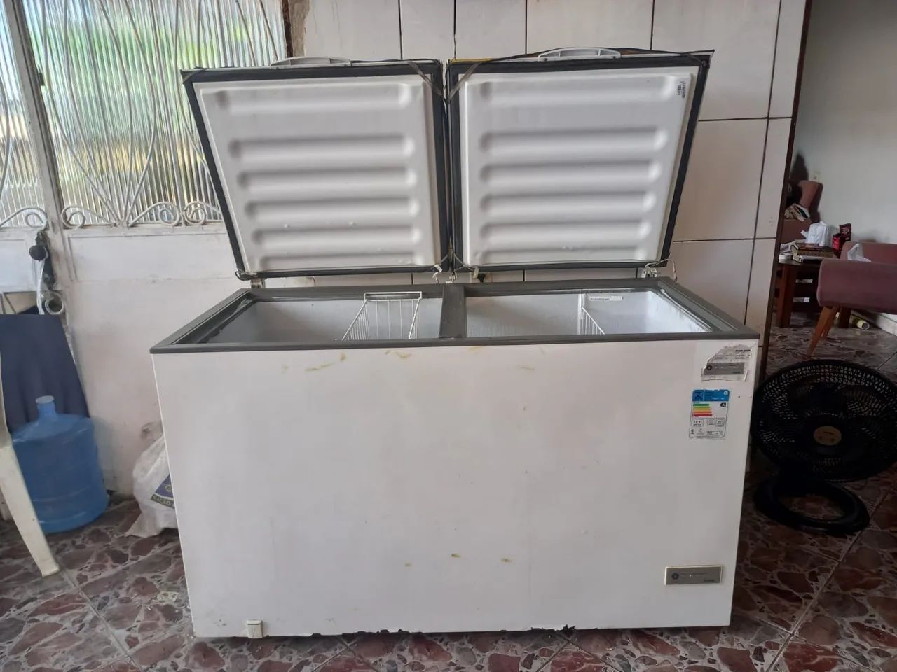 Freezer horizontal de duas portas - Foto 5