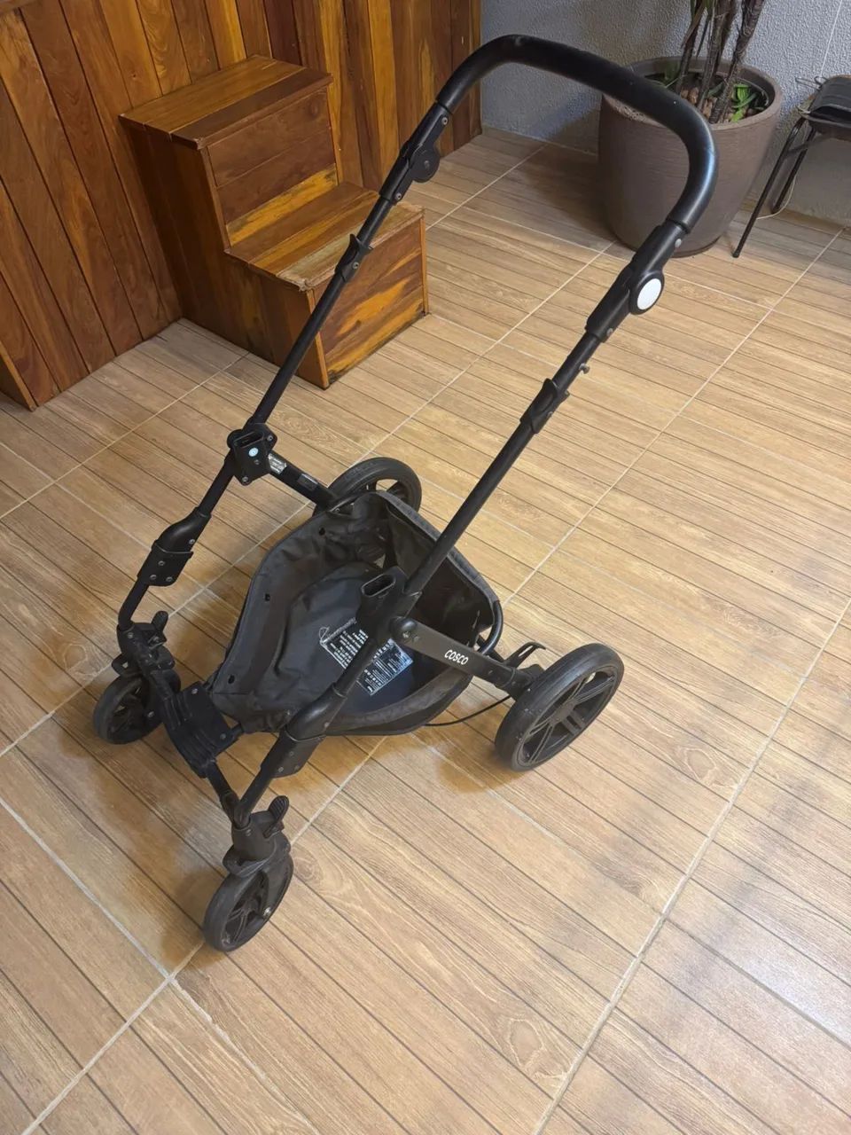 Carrinho Moisés com Bebê Conforto Cosco  - Foto 3