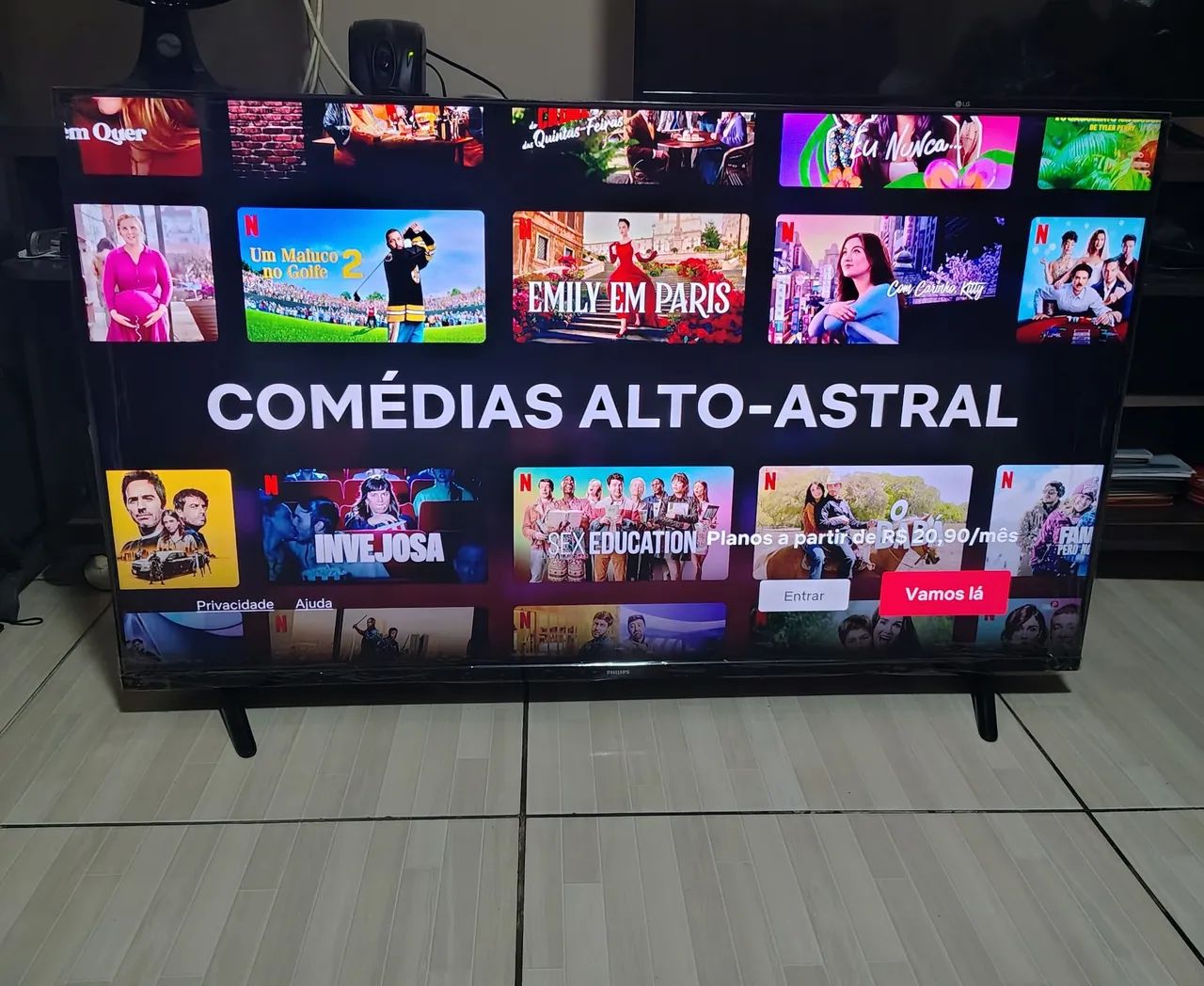 TV 50 POLEGADAS PHILIPS SMART 4K COMPLETA  - Foto 2