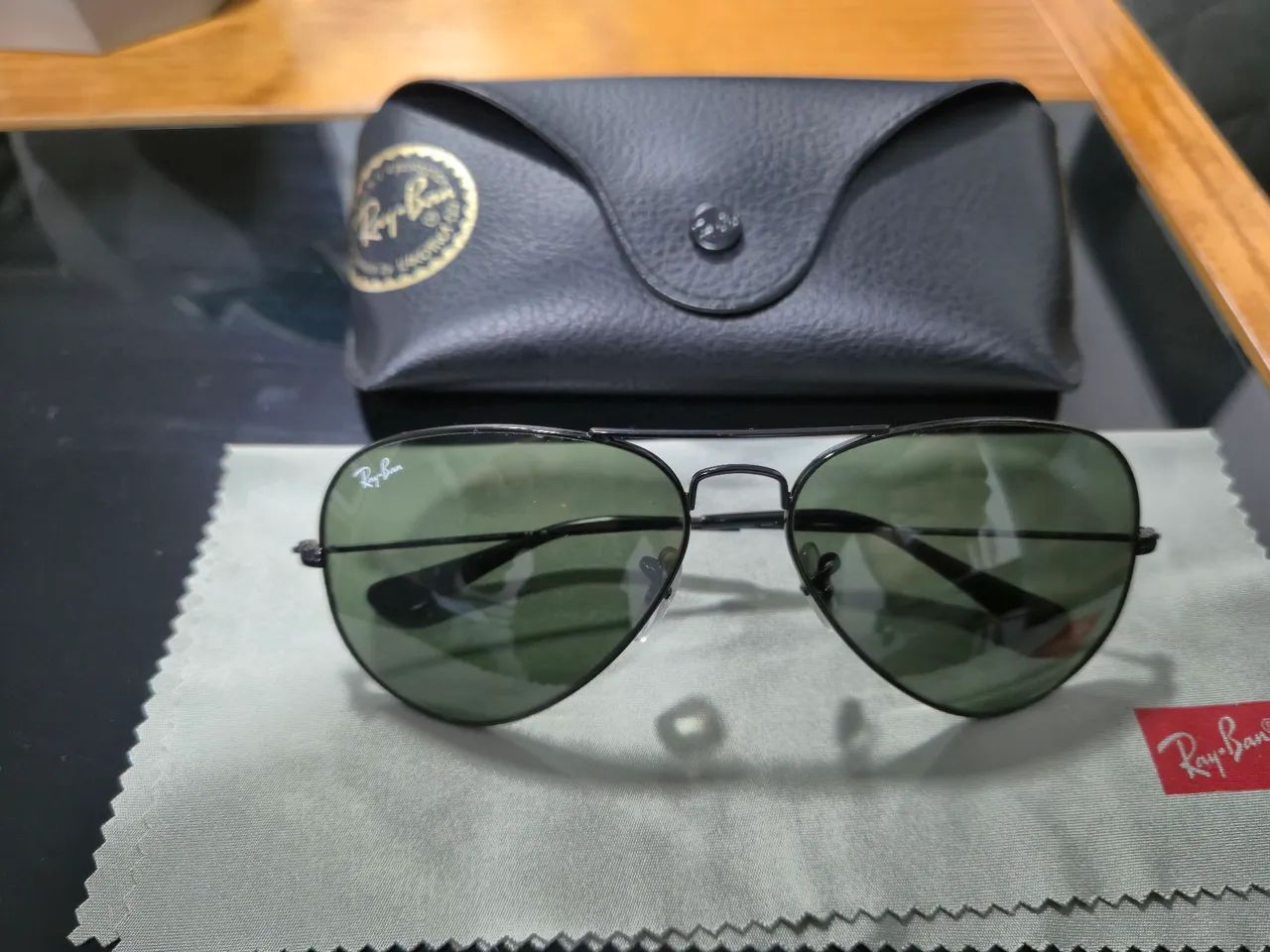 Óculos RayBan preto original  - Foto 2