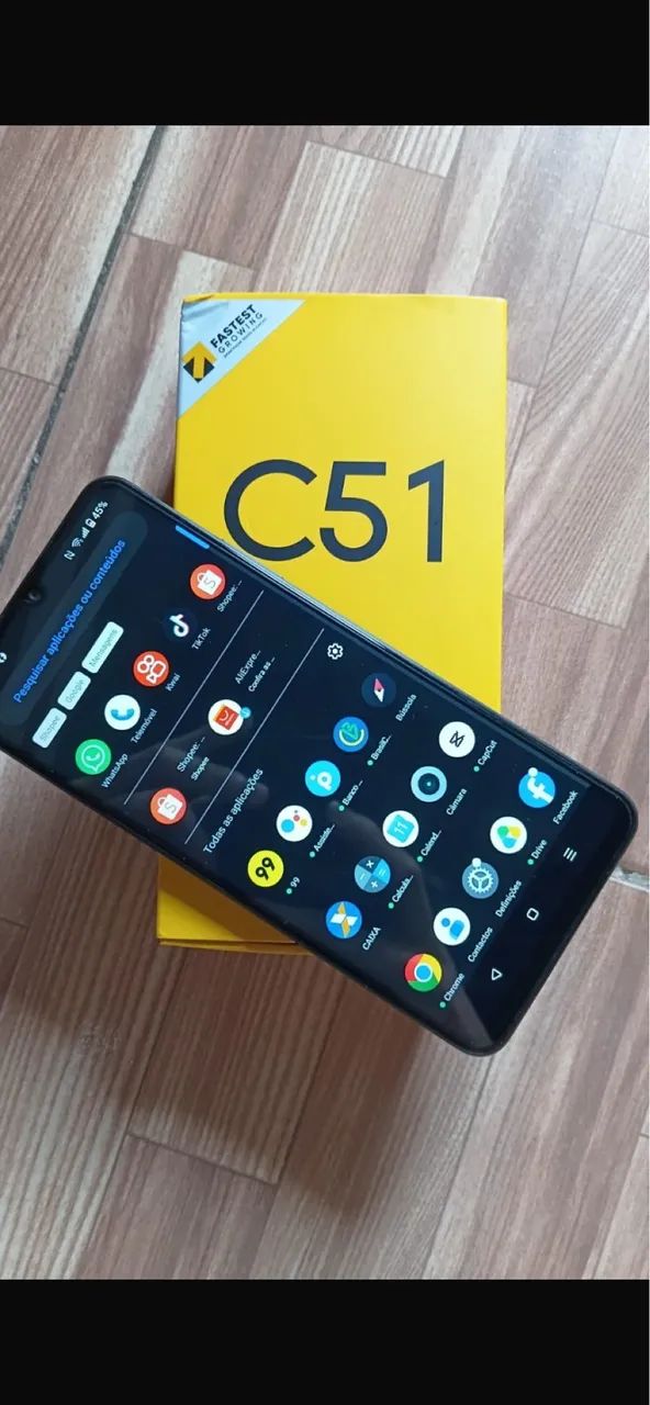 Vende-se celular realme C51, na caixa e com documento!  - Foto 2