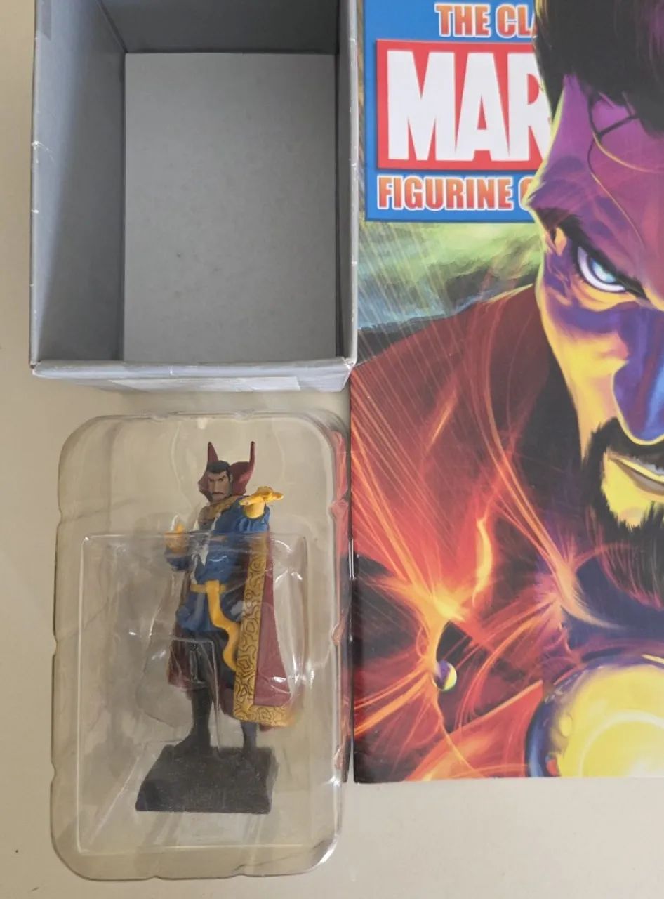 Doutor Estranho Marvel Miniatura Chumbo Eaglemoss - Foto 5