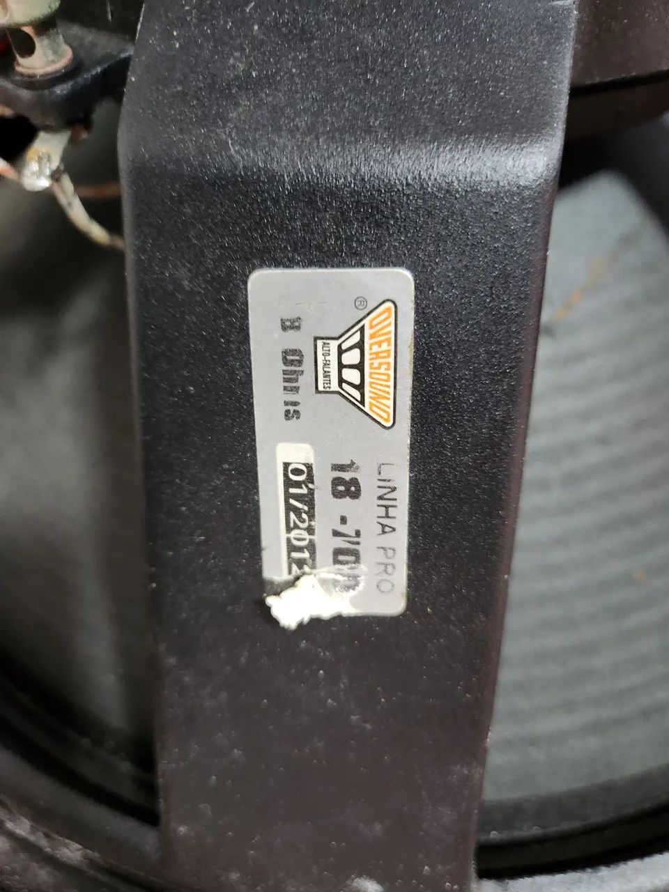 Vendo 4 Oversound 18 polegadas bobinas 4ohms(2x700W e 2x800W) - Foto 3