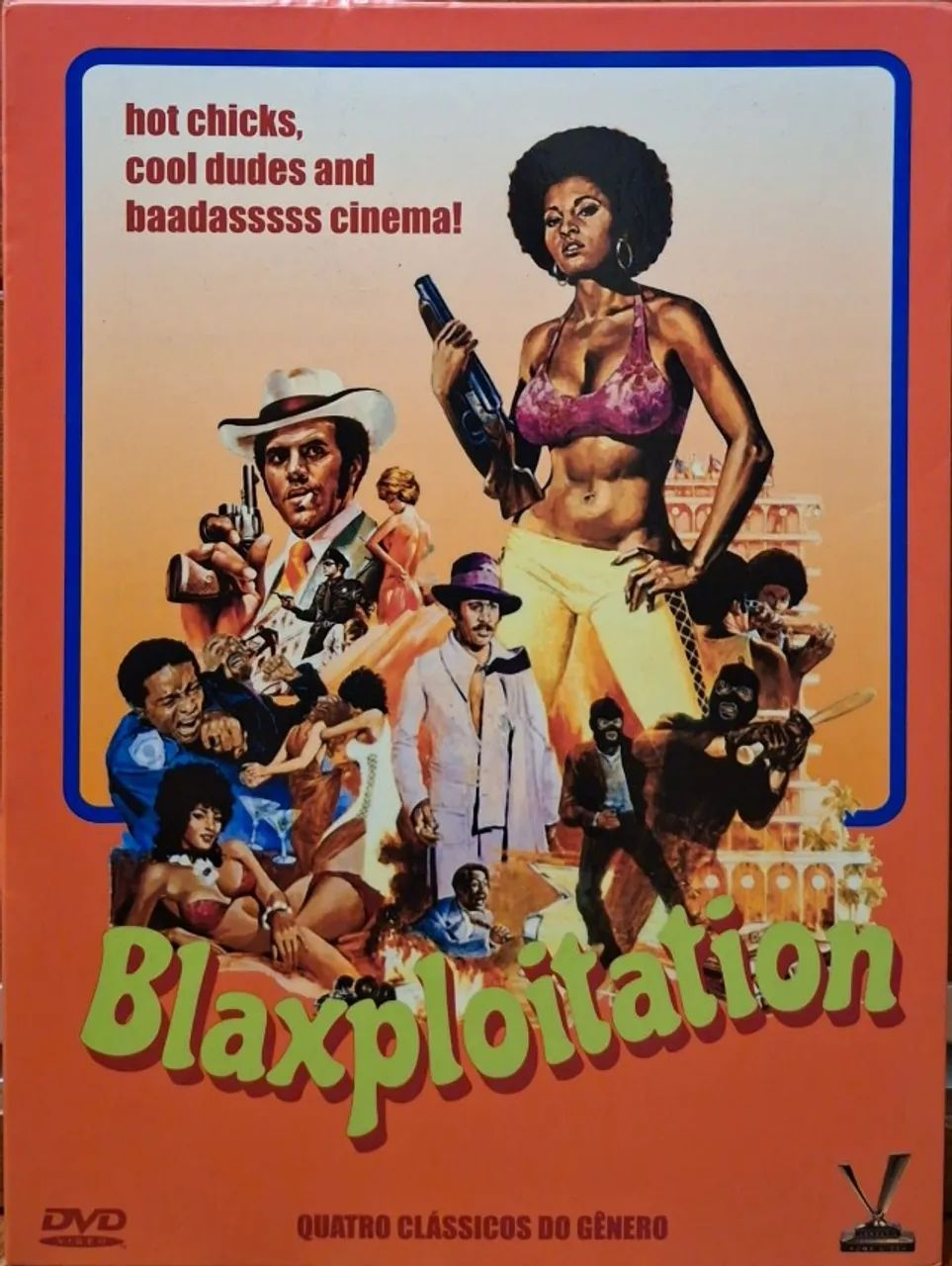 DVD - Coleção Blaxploitation Vol. 1 Versátil