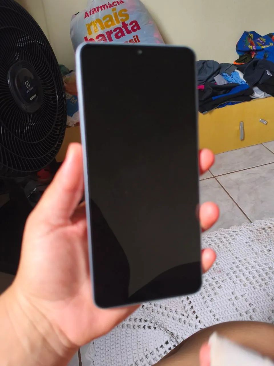 Vendo celular A60 branco, semi novo - Foto 2