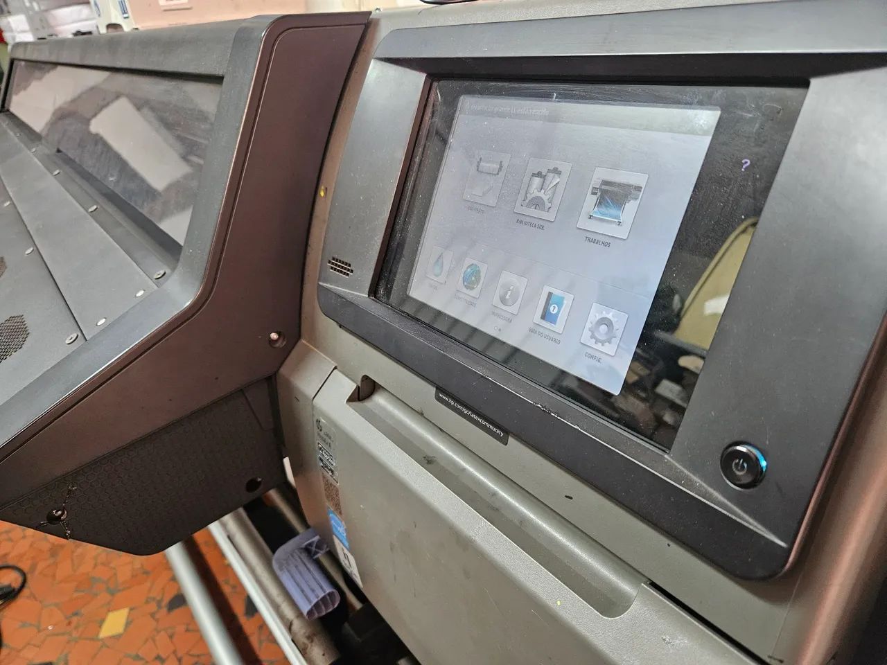 Plotter HP Latex 360 com Bag 3 litros