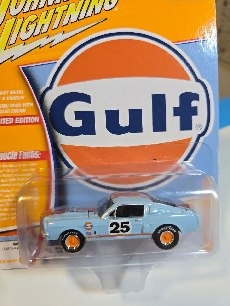 Johnny Lightning 1967 Shelby GT-500 GULF - Foto 2