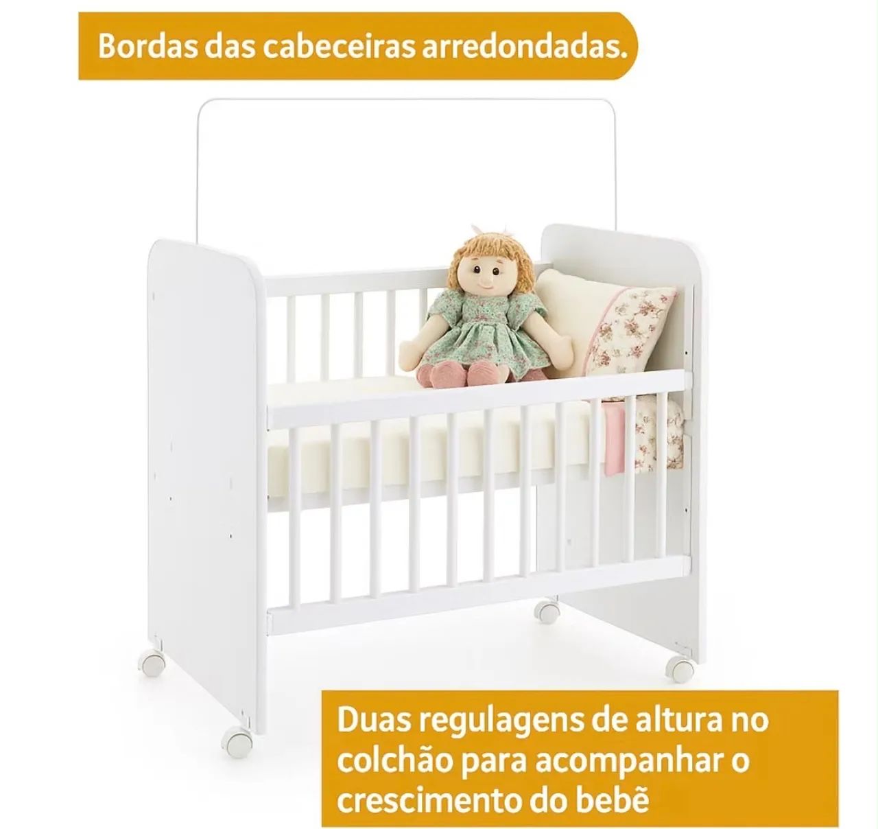 Mini berço e acessórios (Motivo Mudança) - Foto 2