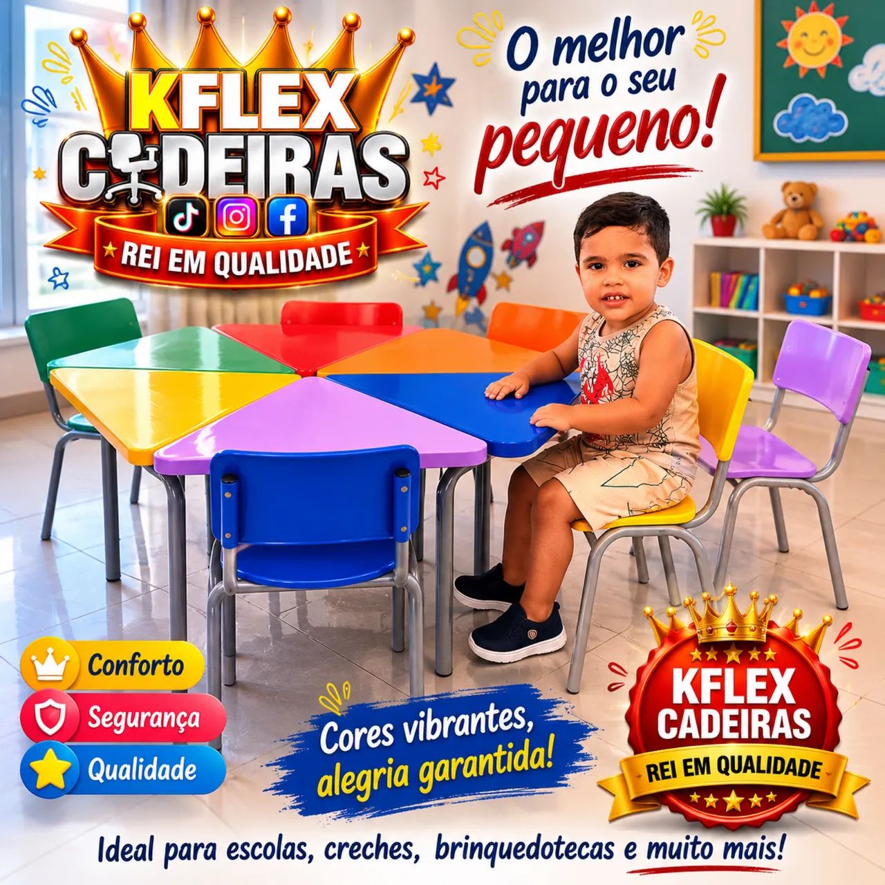 Conjuntinho infantil e juvenil
