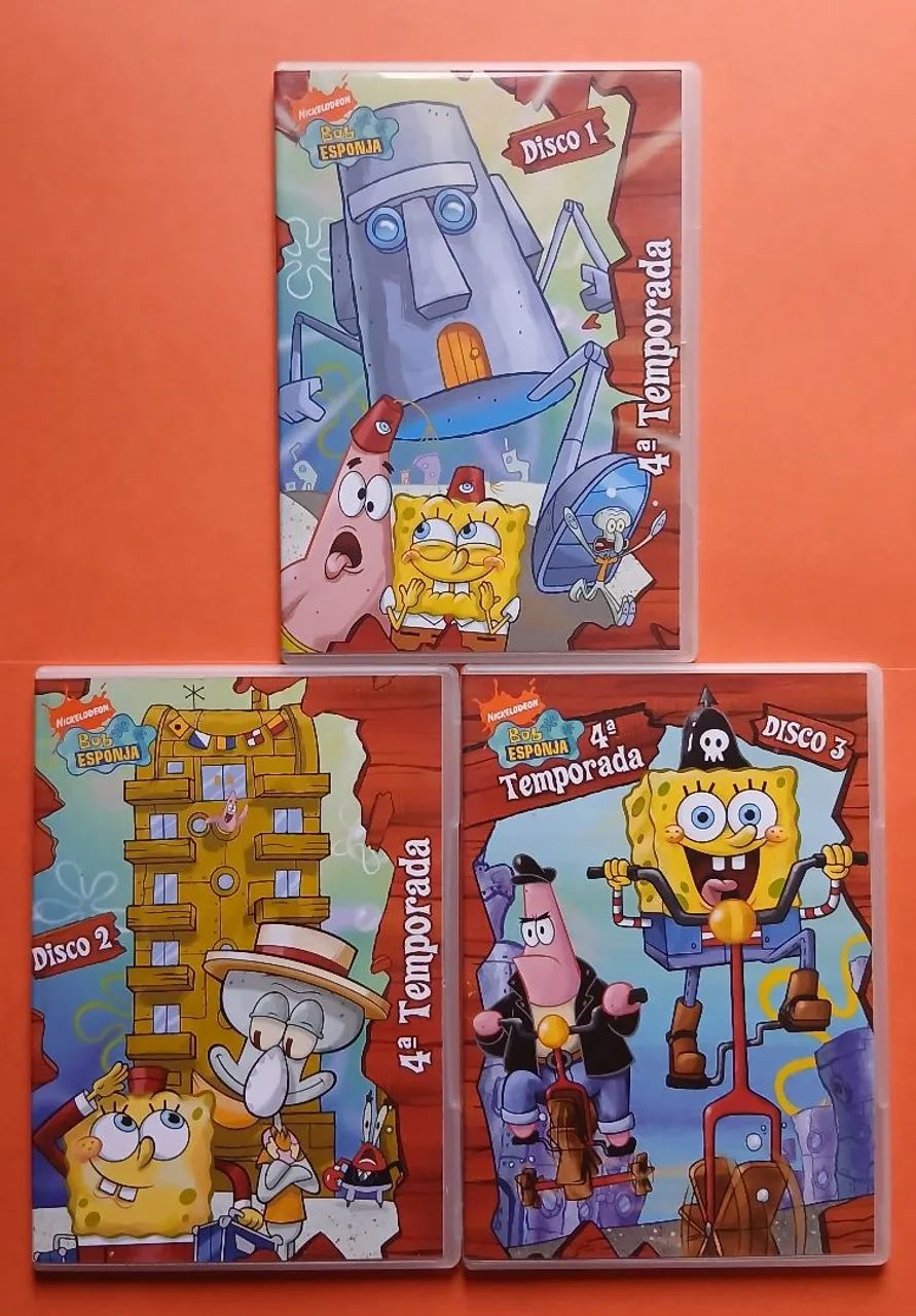 Dvd Bob Esponja 4a. Temporada 