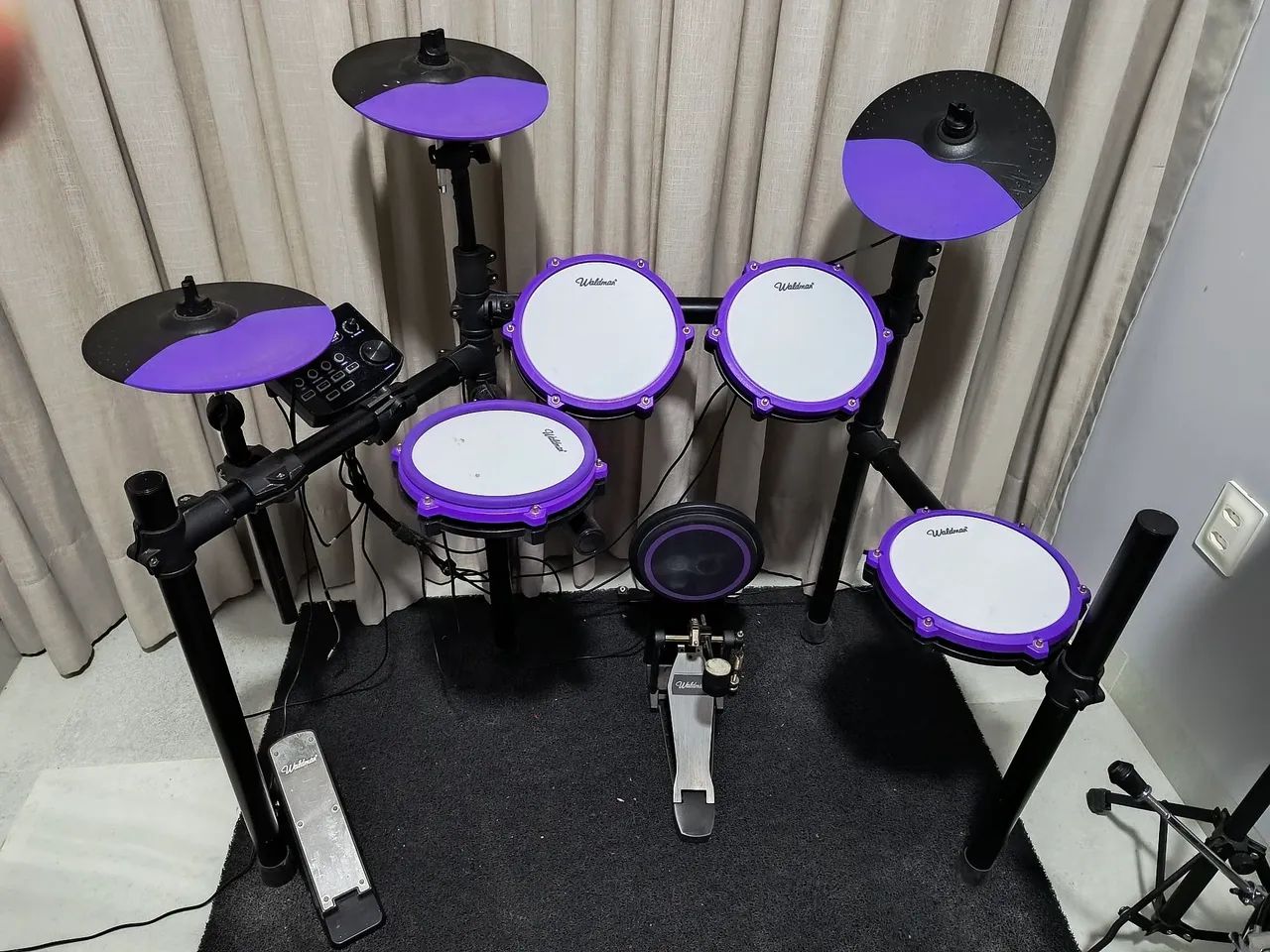 Bateria eletrônica waldman mesh supreme  - Foto 2