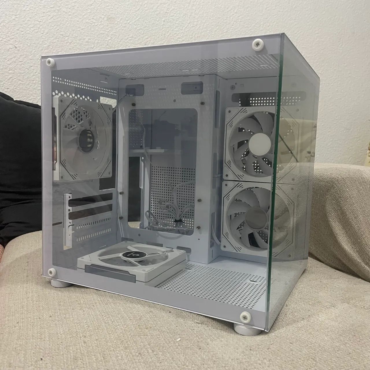 Gabinete Aquário Hayom White - Aceito cartão