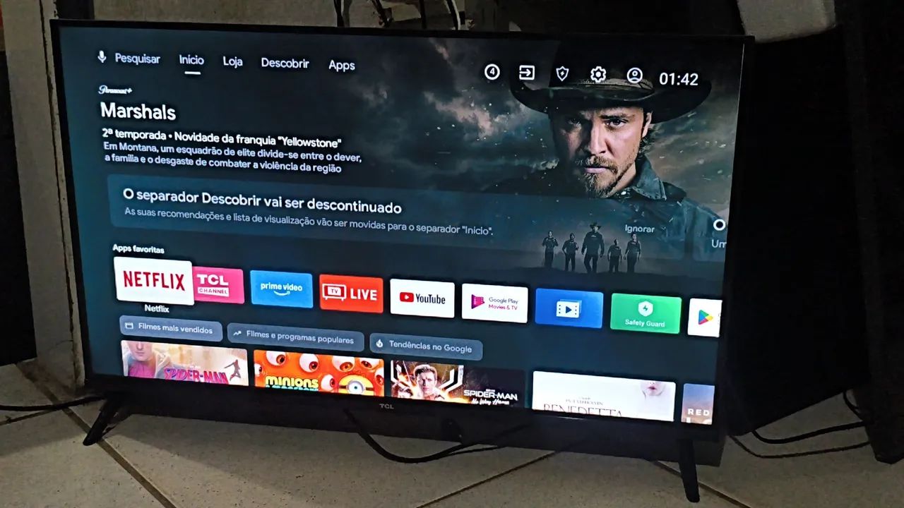 Tv Smart TCL 32 Polegadas Borda infinita Top de Verdade! - Foto 4