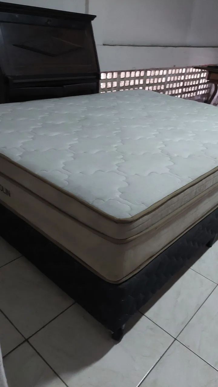 Cama box casal molas ensacadas  - Foto 2
