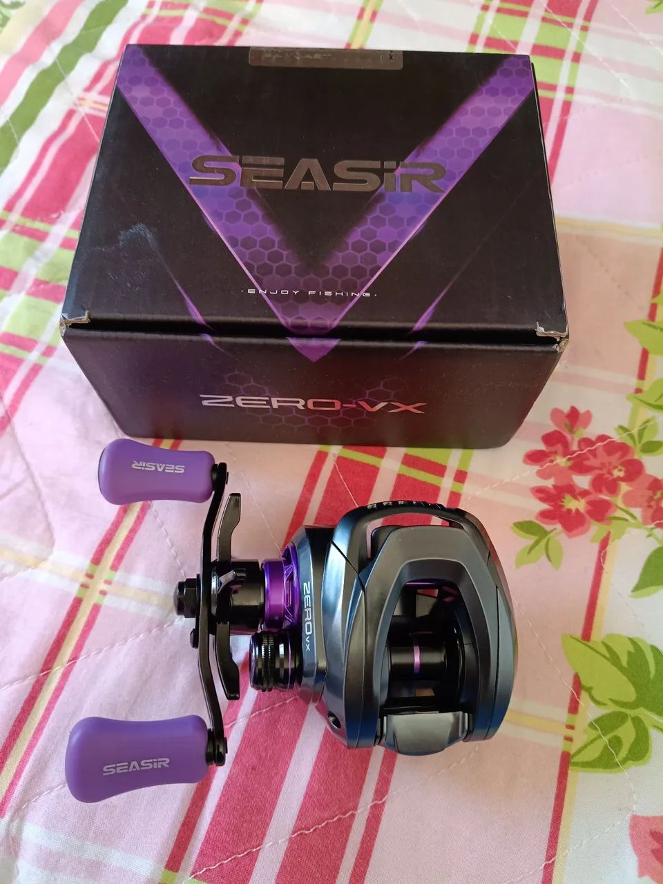 Carretilha seasir zero vx manivela esquerda - Esportes Aquáticos