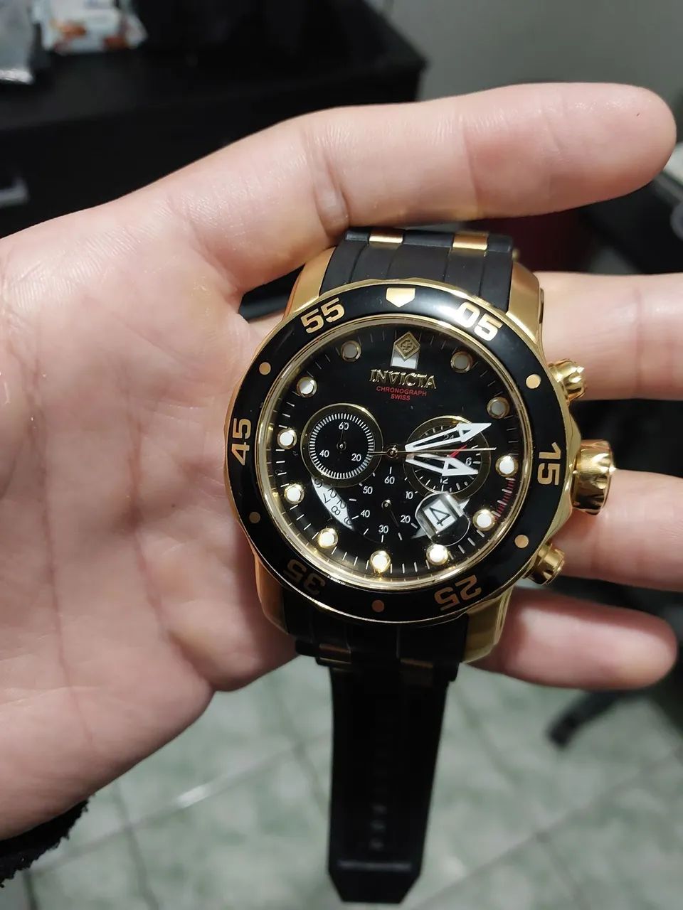 Invicta Pro Diver Chronograph 6981 - Foto 3