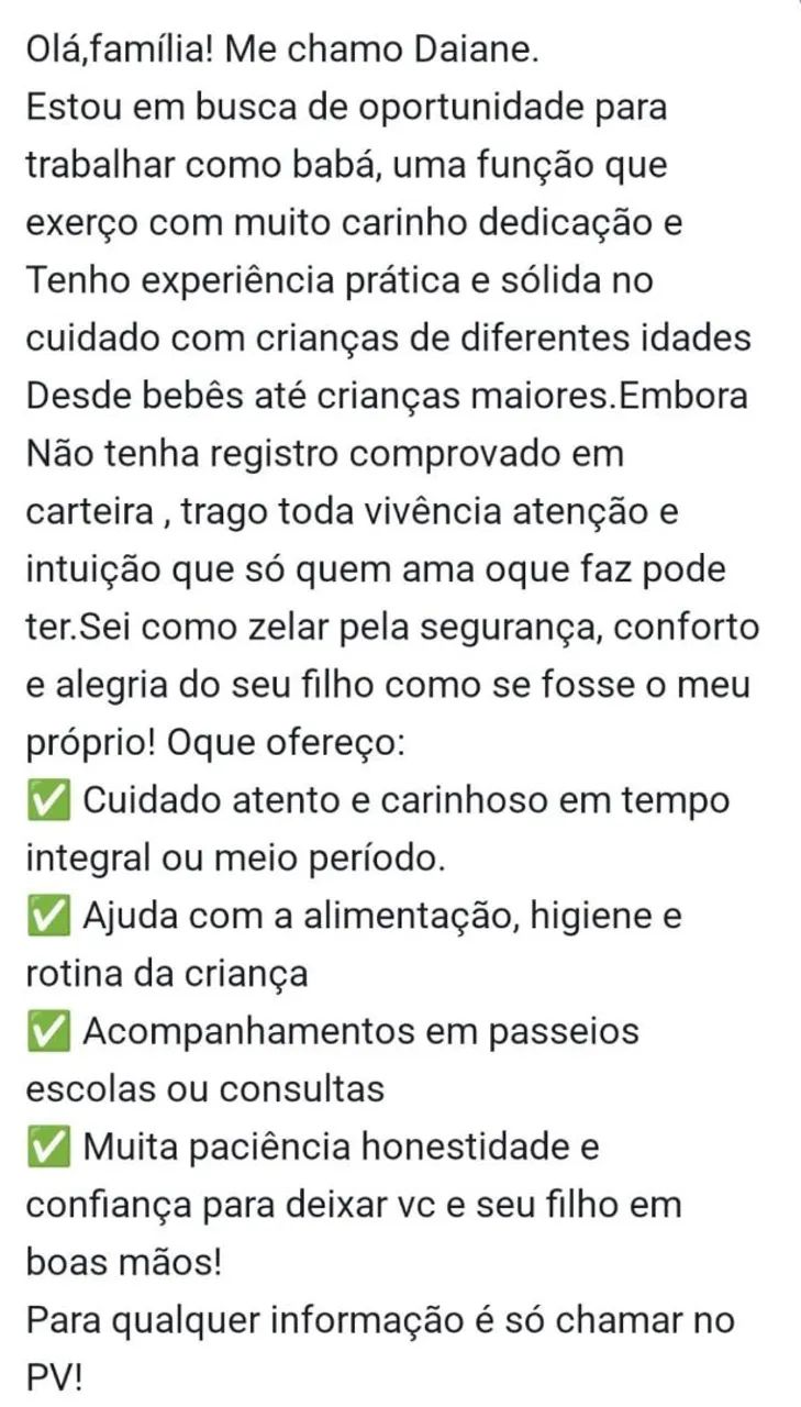 Serviço de babá  - Foto 2