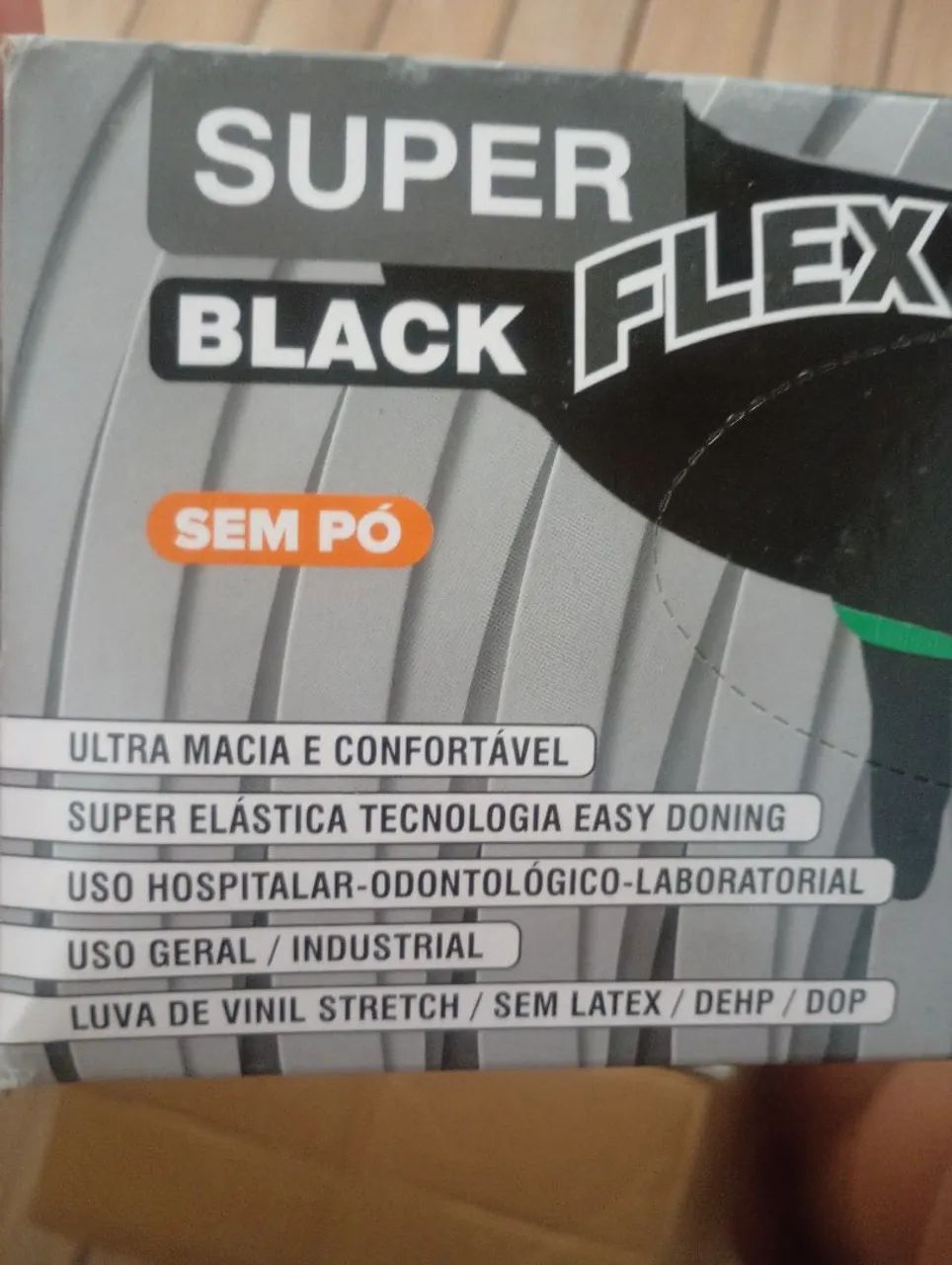 Luvas vinil flex TAM P - Foto 3