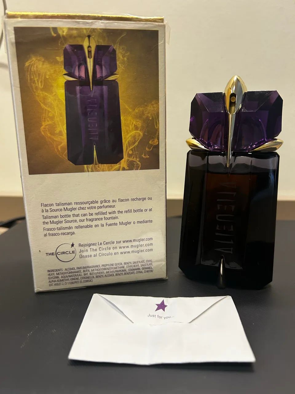 Perfume Alien Mugler 60ml caixa com celofane - Foto 3