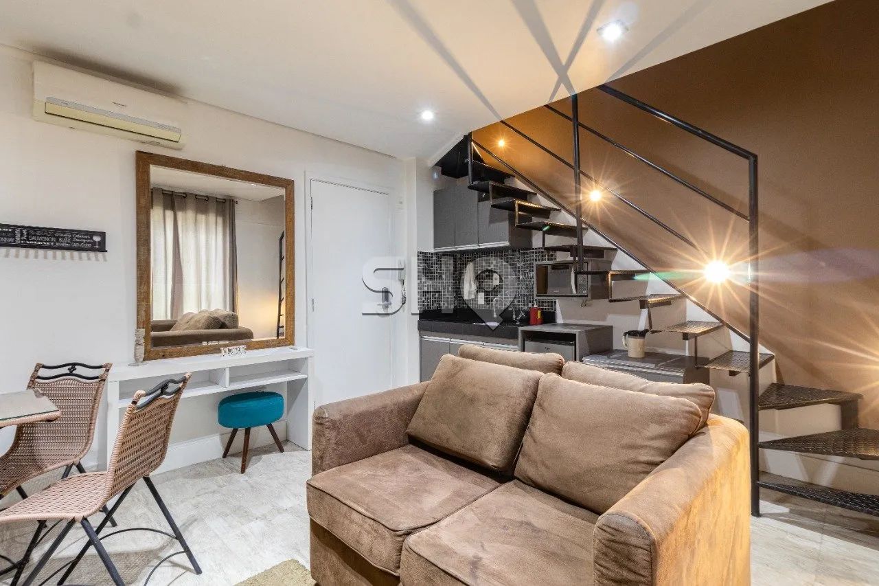 Apartamento Duplex, para locação, com 65m², 1 quarto e 1 vaga Mobiliado. - Foto 3