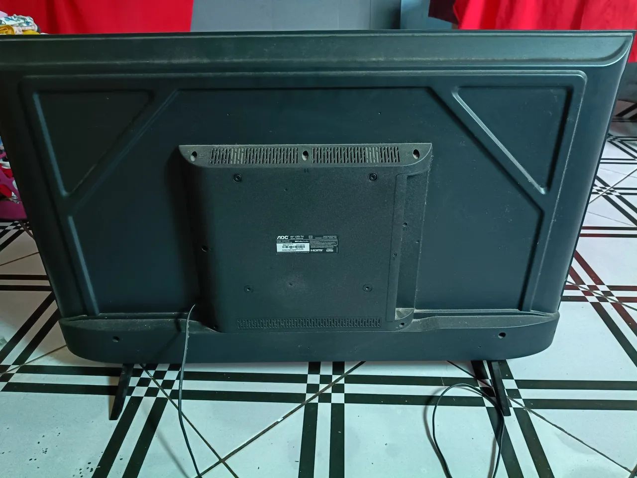 Smart TV 43 Polegadas Para Retirada de Peças Ou Conserto CONSERVADA - Foto 2