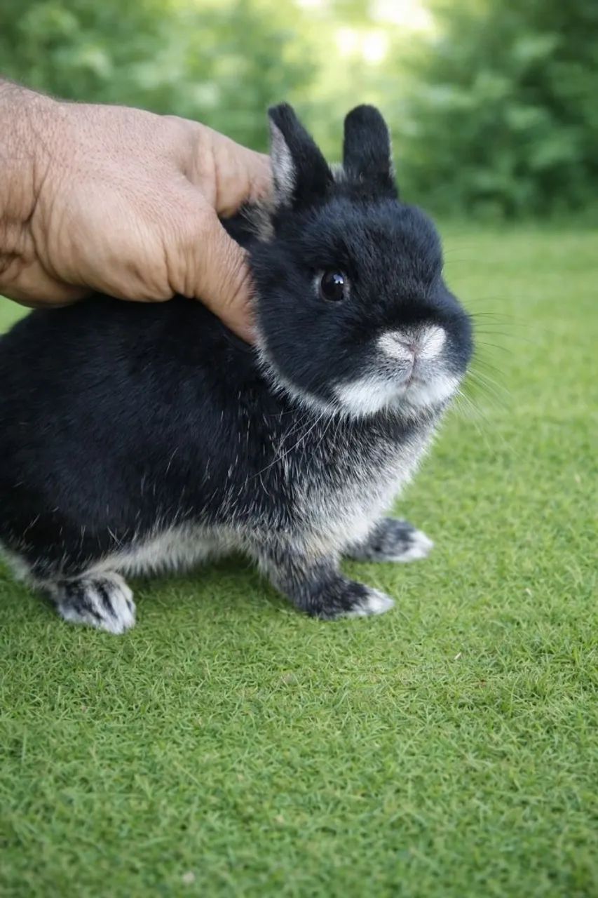 coelho anão raça netherland dwarf linhagem importada