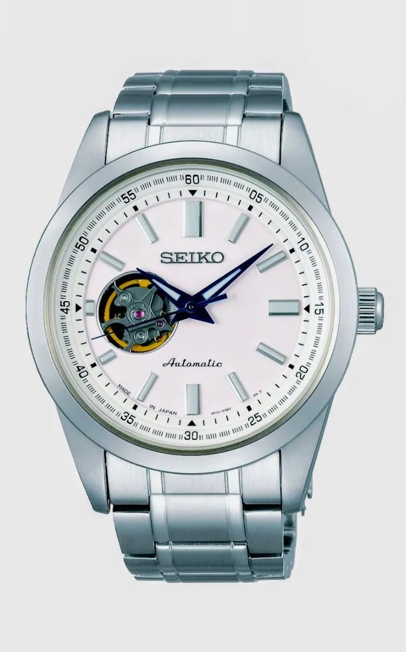 Relógio Seiko Selection Open Heart REF. SCVE049