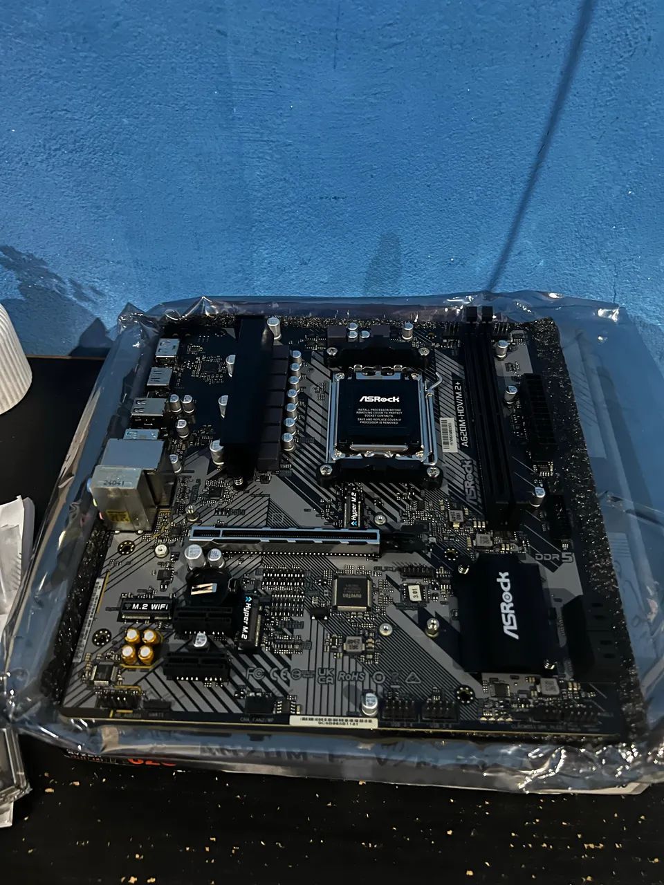 Placa mãe A620-HDV/M.2+ - Foto 4