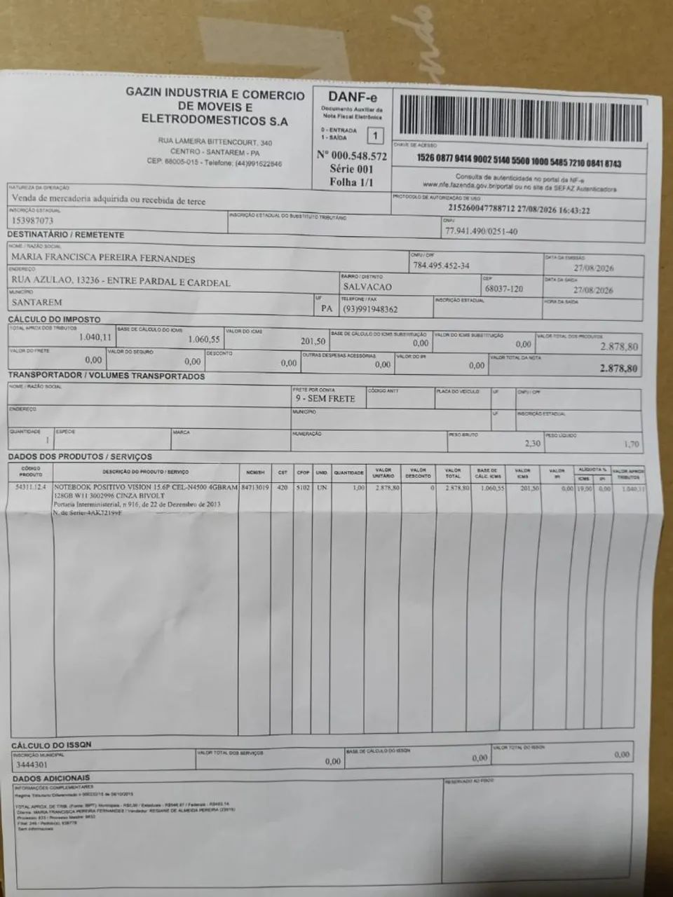 Vende notebook positivo novo na caixa  - Foto 3