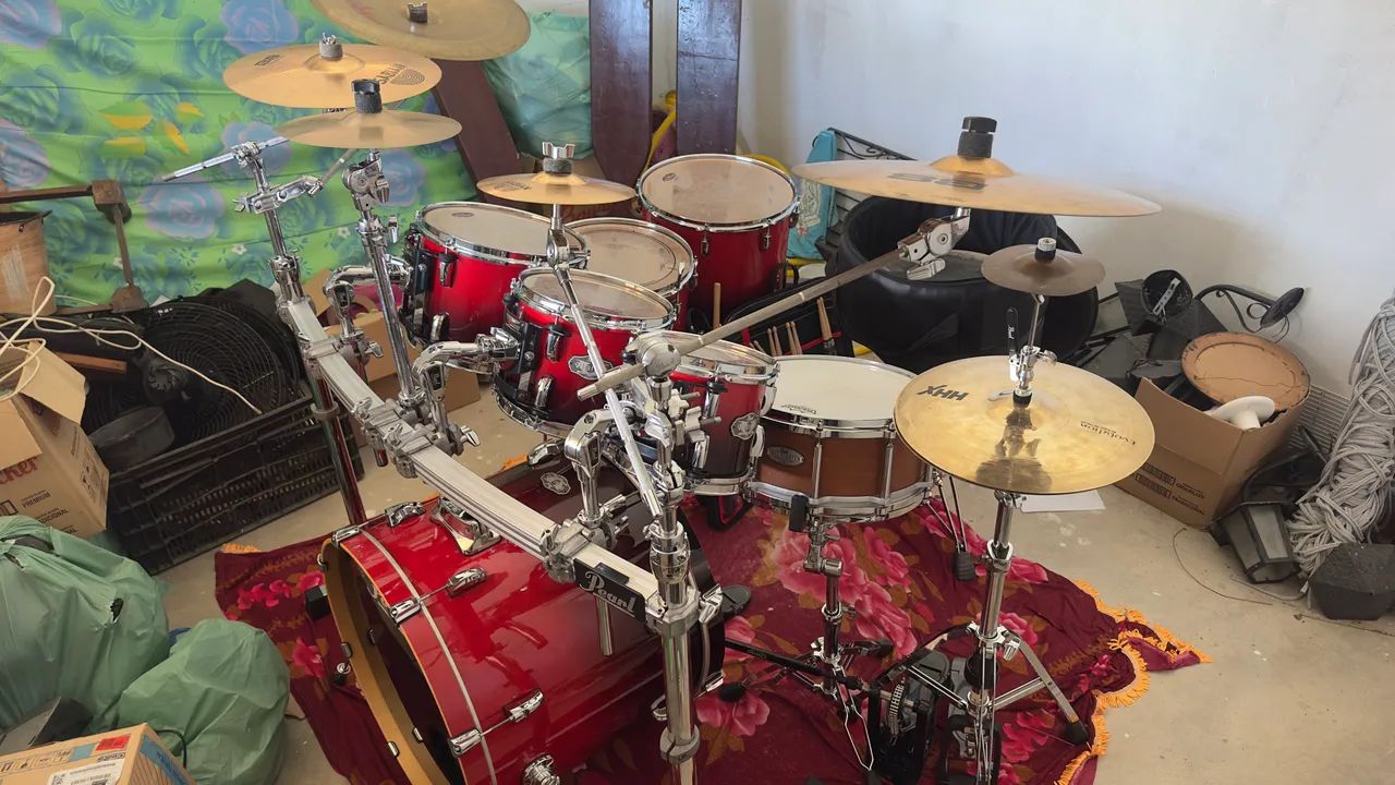 Bateria pearl vision completa  - Foto 5