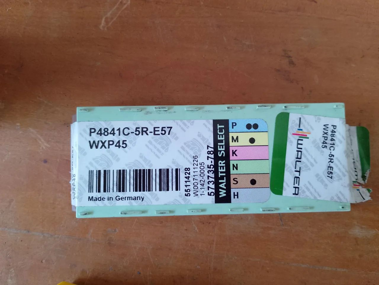 Pastilha inserto de metal duro  - Foto 2