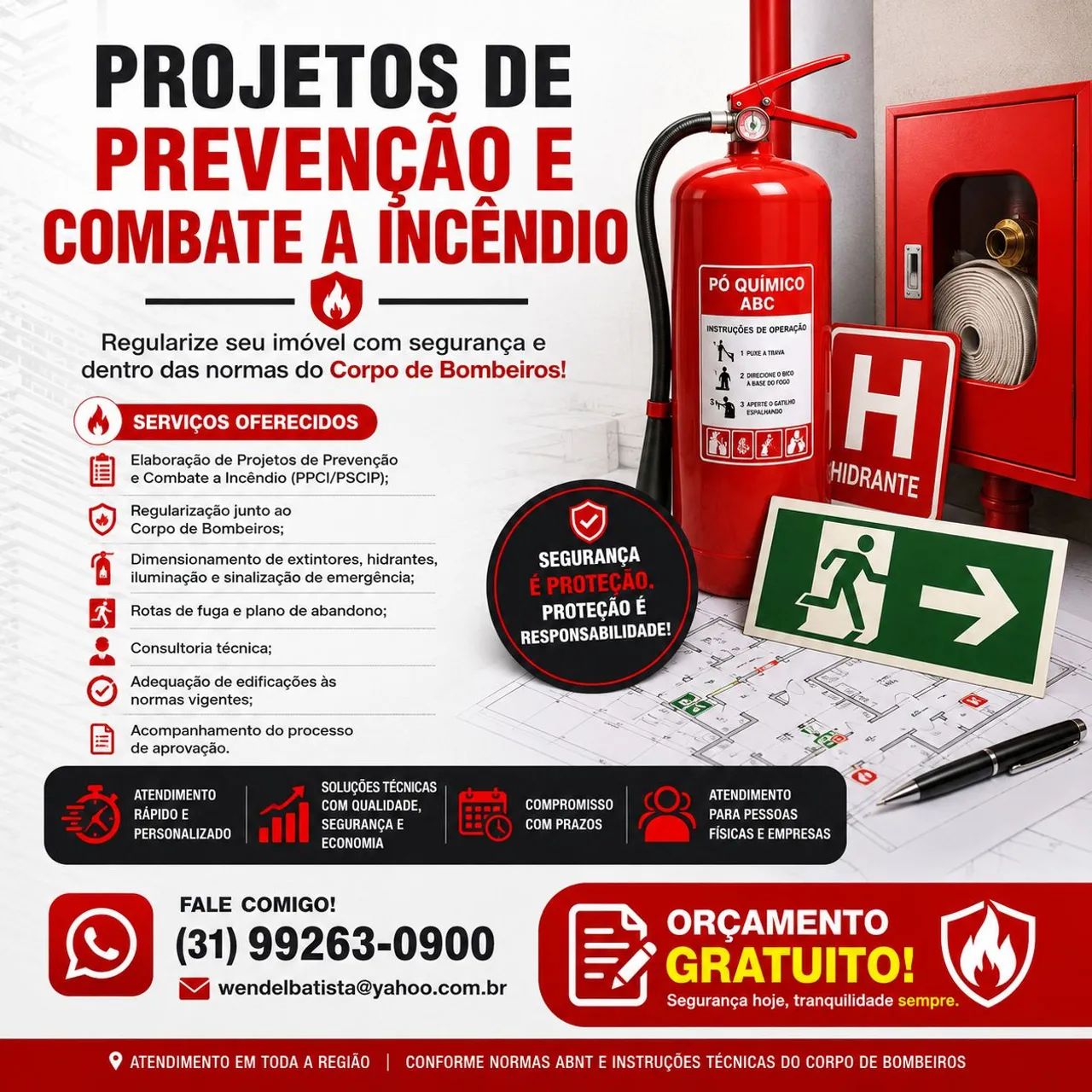 Projeto Prevenção Contra Incêndio - Foto 5