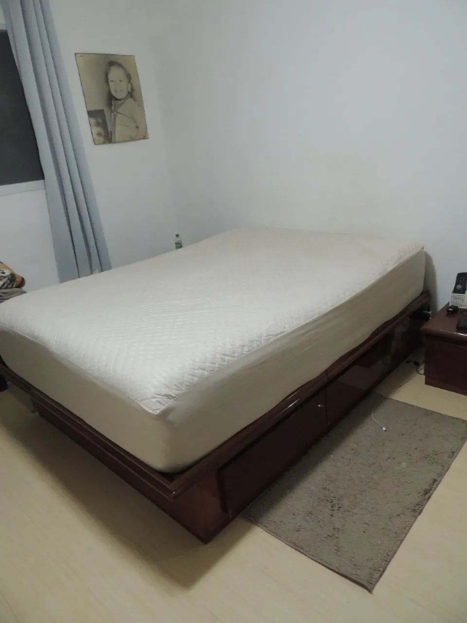 Cama De Casal BOX + COLCHÃO - Foto 2